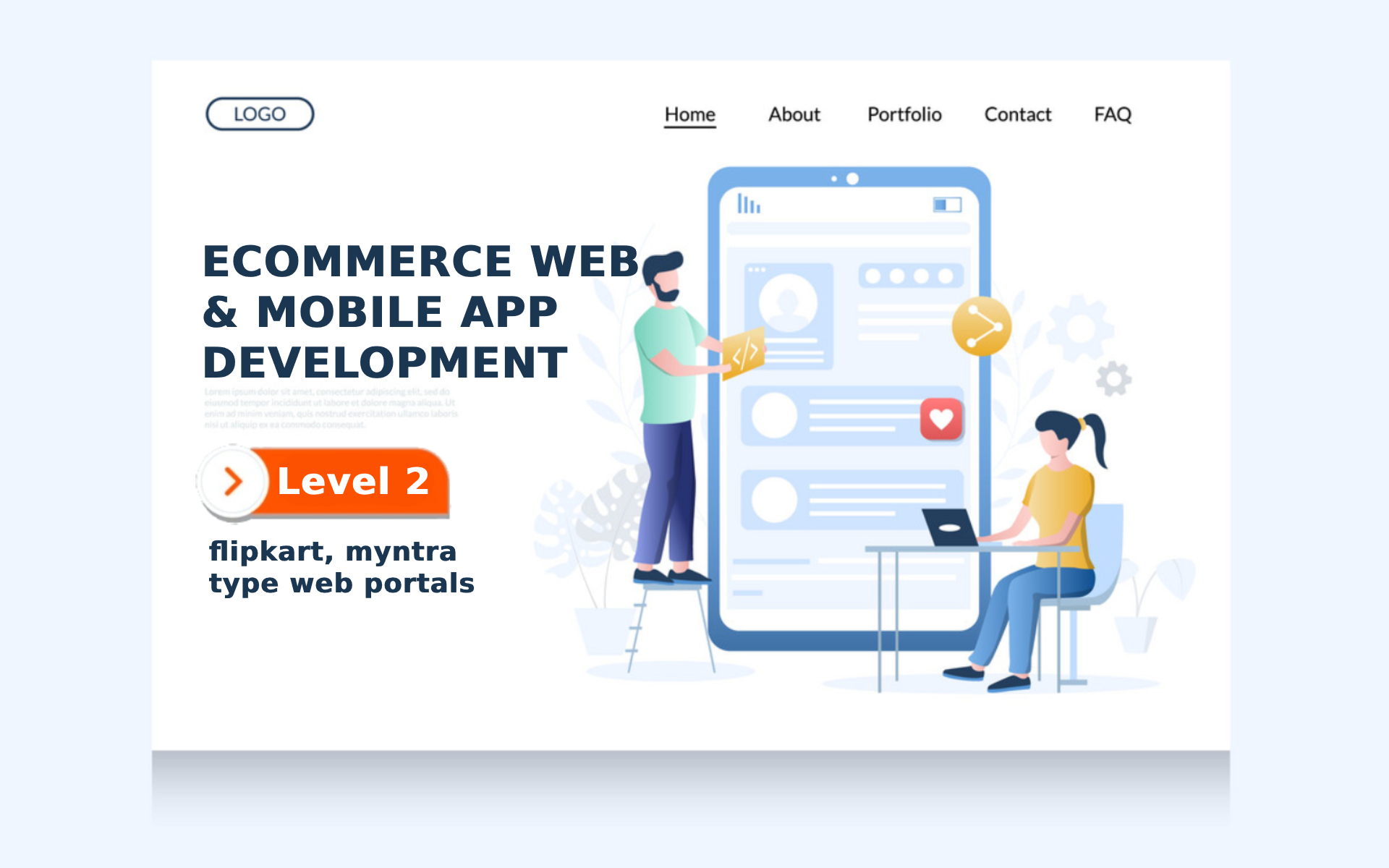 Ecommerce Web & Mobile App Development